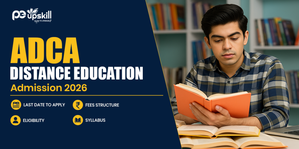 ADCA Distance Education Admission 2026