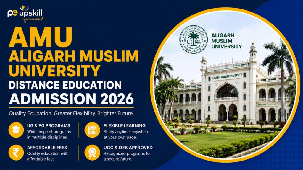 AMU Distance Education Admission 2026