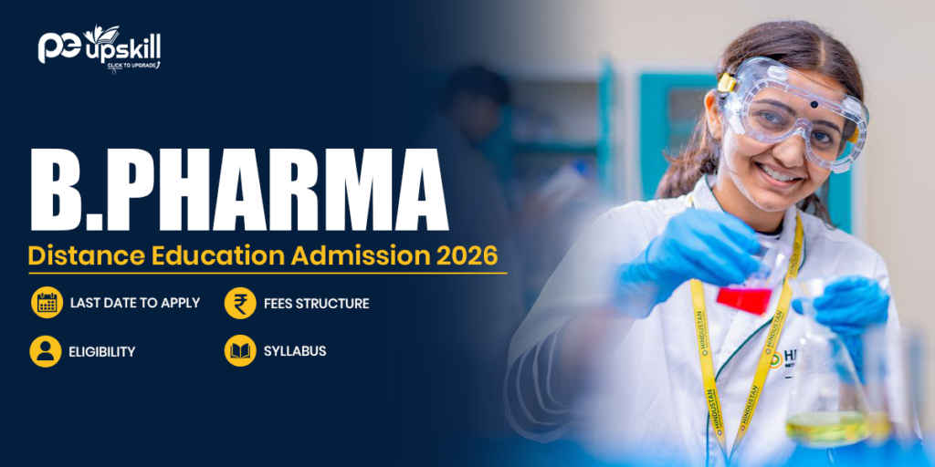 B.Pharma Distance Education Admission