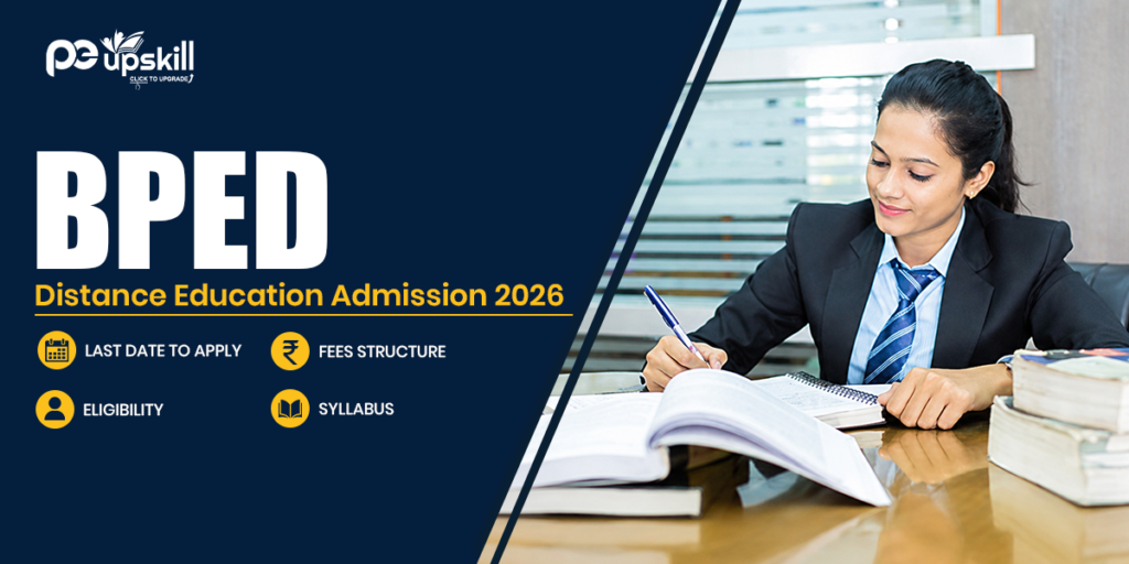 BPED Distance Education Admission