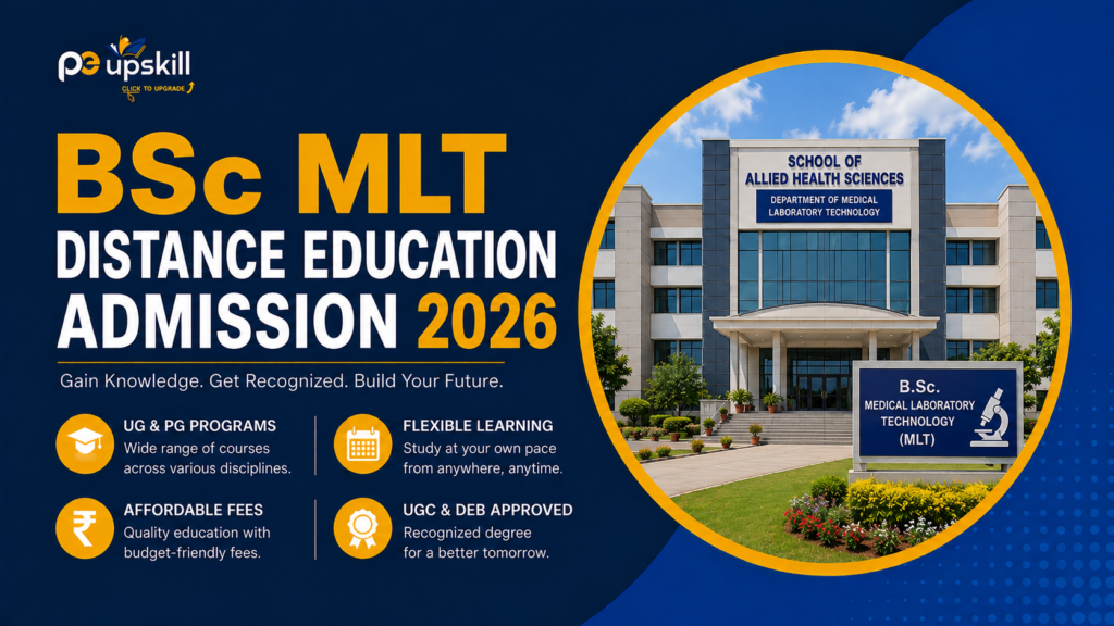BSc MLT Distance Education 2026