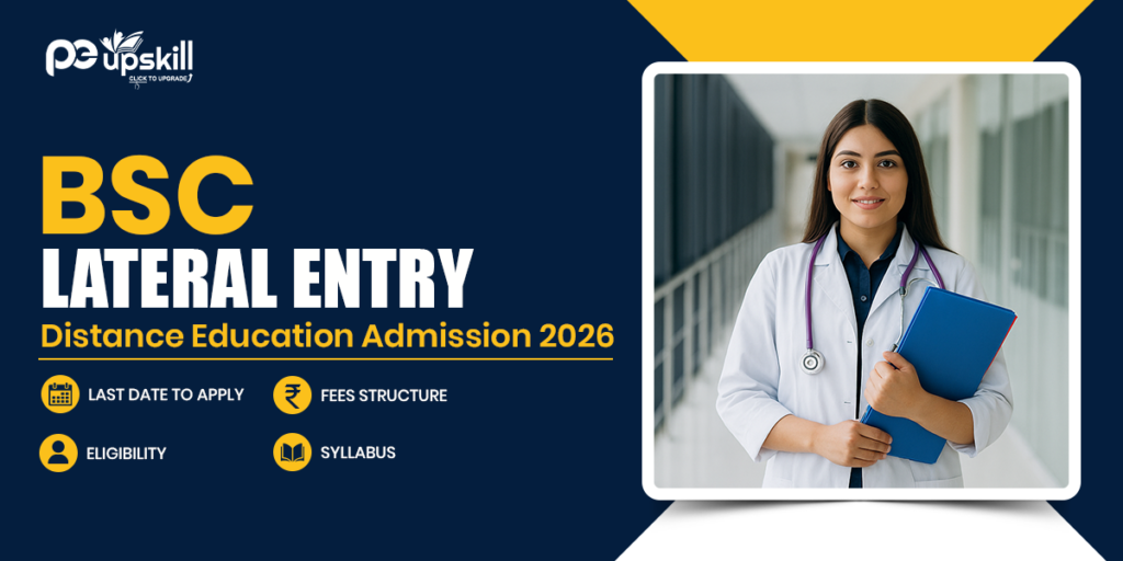 BSc Lateral Entry Distance Education Admission