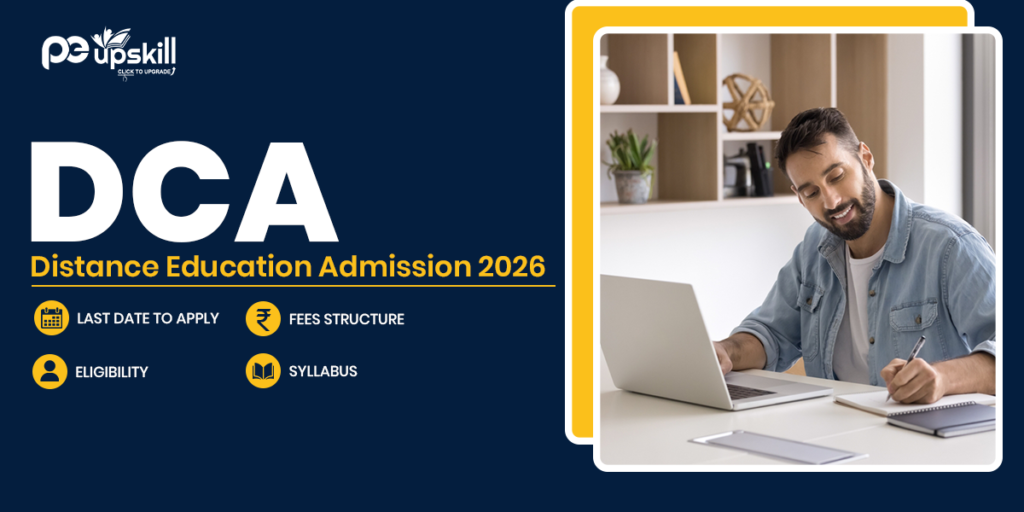 DCA Distance Education Admission