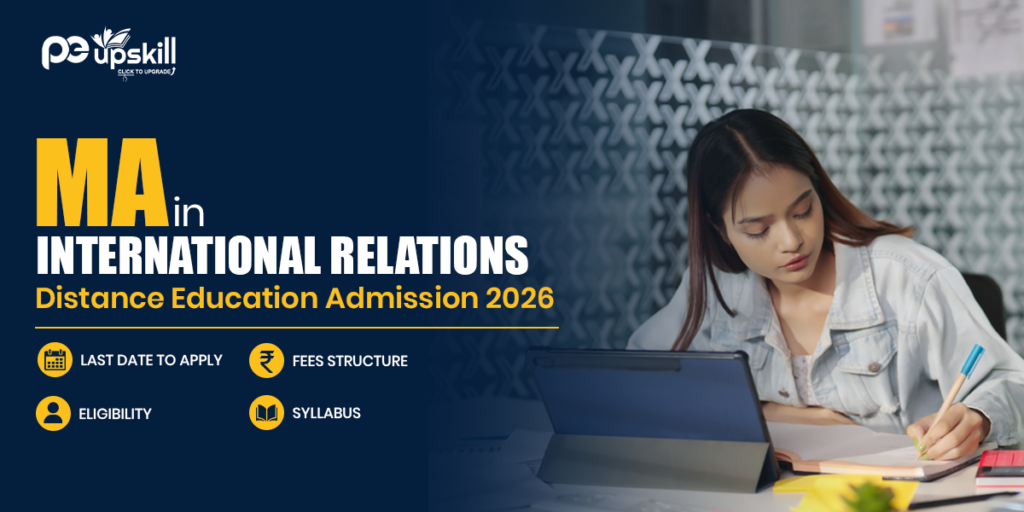 MA in International Relations Distance Education
