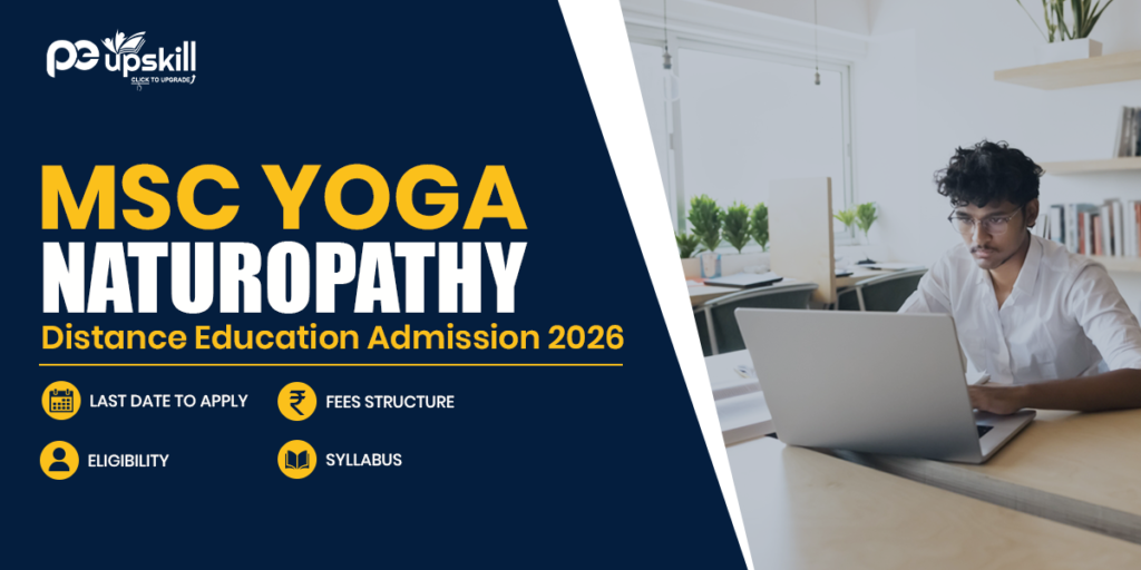 MSc Yoga and Naturopathy Distance Education Admission