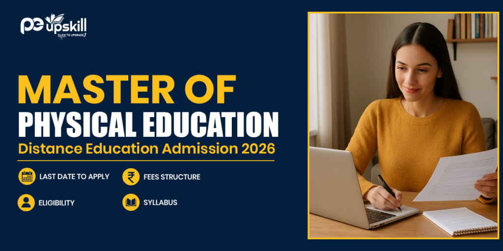 Master of Physical Education Distance Learning Admission