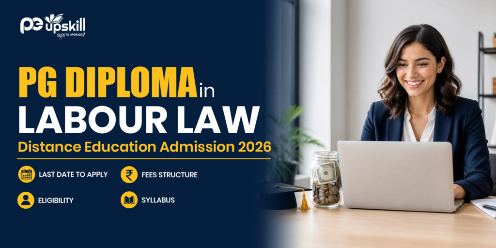 PG Diploma in Labour Law Distance Education Admission