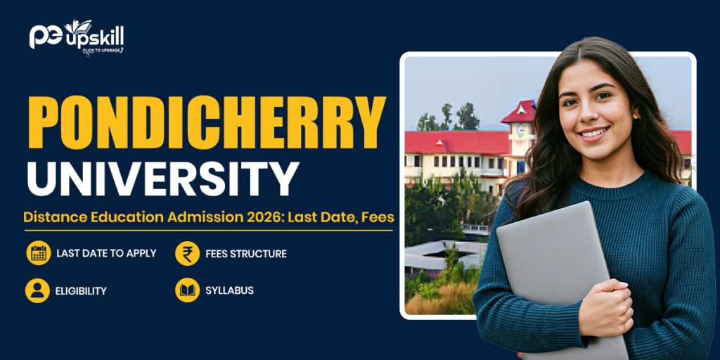 Pondicherry University Distance Education Admission