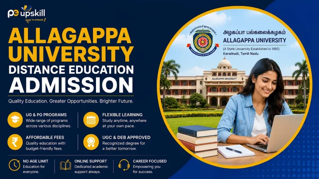 Alagappa University Distance Education Admission 2026