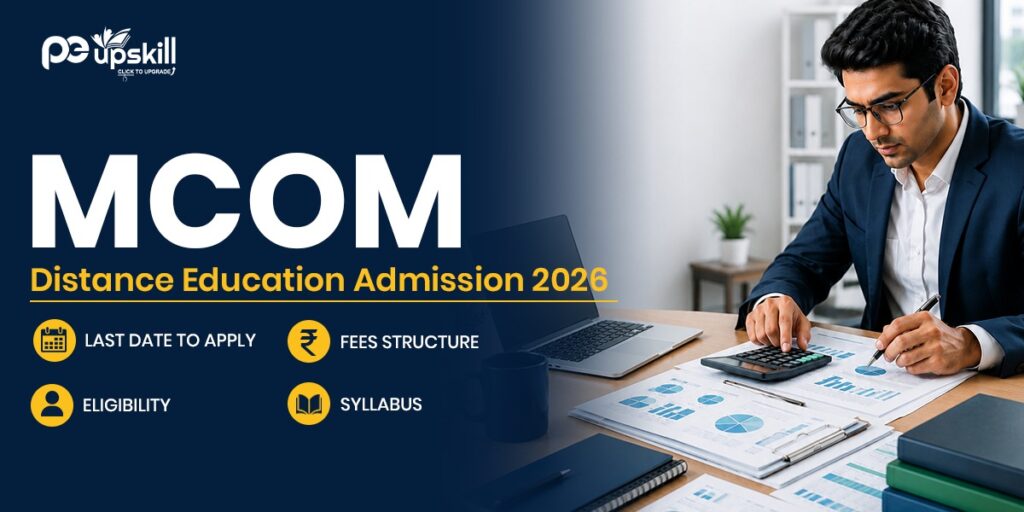 M.Com Distance Education Admission