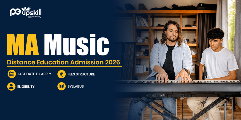 MA Music Distance Education Admission