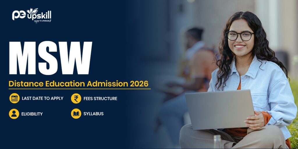 MSW Distance Education Admission
