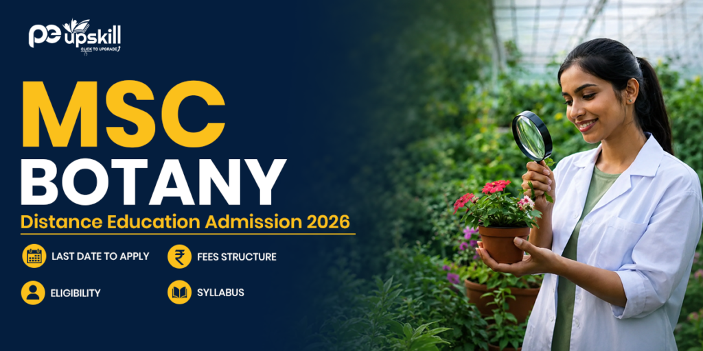 MSc Botany Distance Education
