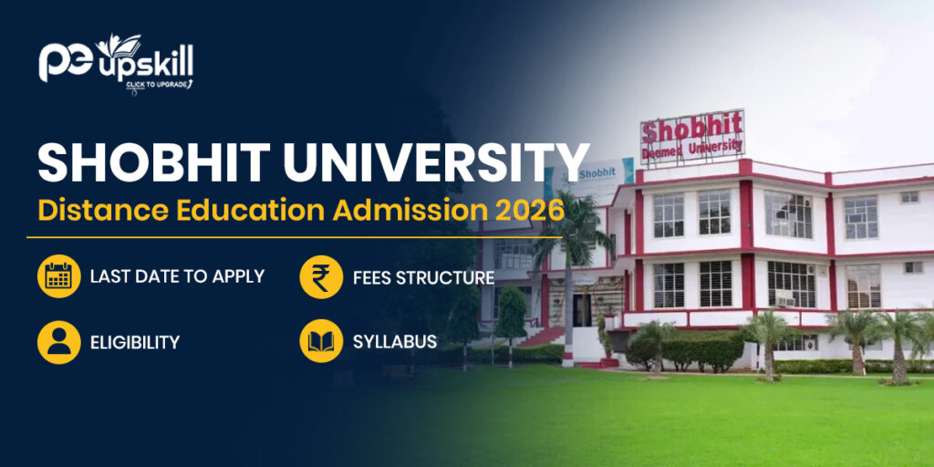 Shobhit University Distance Education Admission